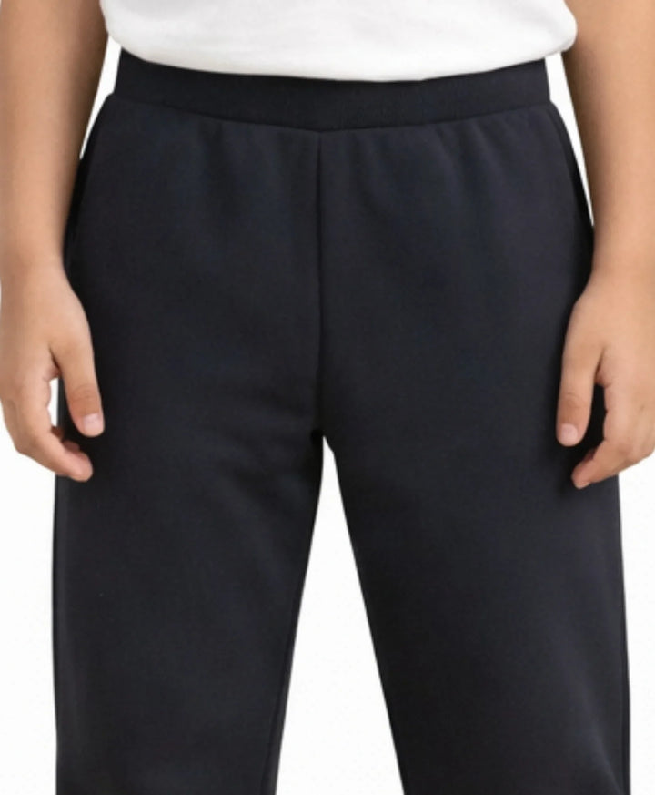 Black Boys Summer Jogger - Black
