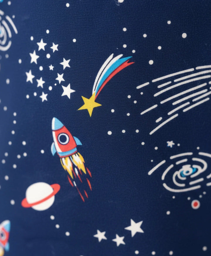 SOLAR SYSTEM DREAMS LONG SLEEVES PYJAMA SET - BLUE - Anthrilo 