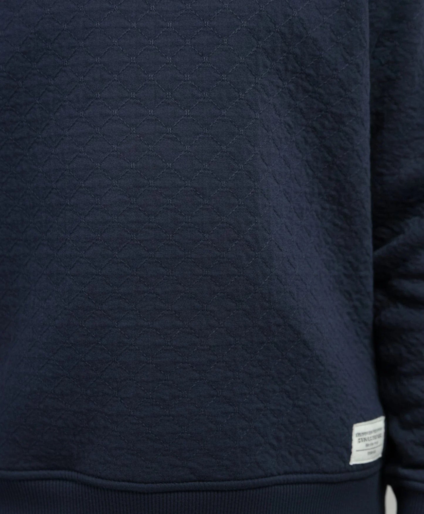 MINIMAL ESSENTIALS FLEECE SWEATSHIRT JOGGER SET - NAVY
