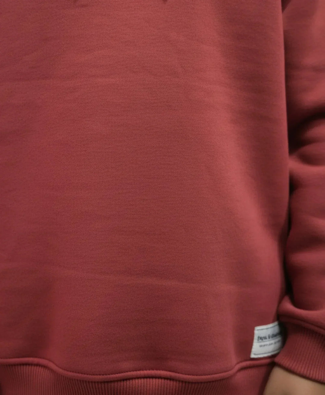 BEYOND BASIC FLEECE HOODIE JOGGER SET - WINE