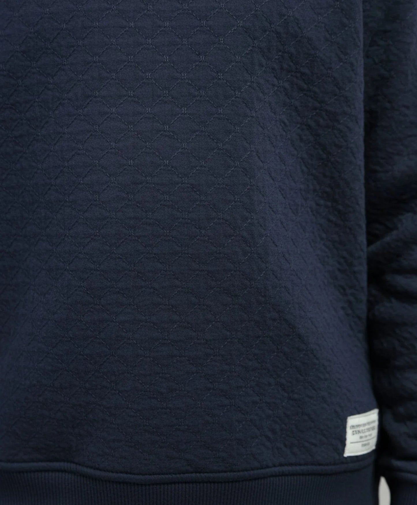 MINIMAL ESSENTIALS BOYS FLEECE SWEATSHIRT - NAVY