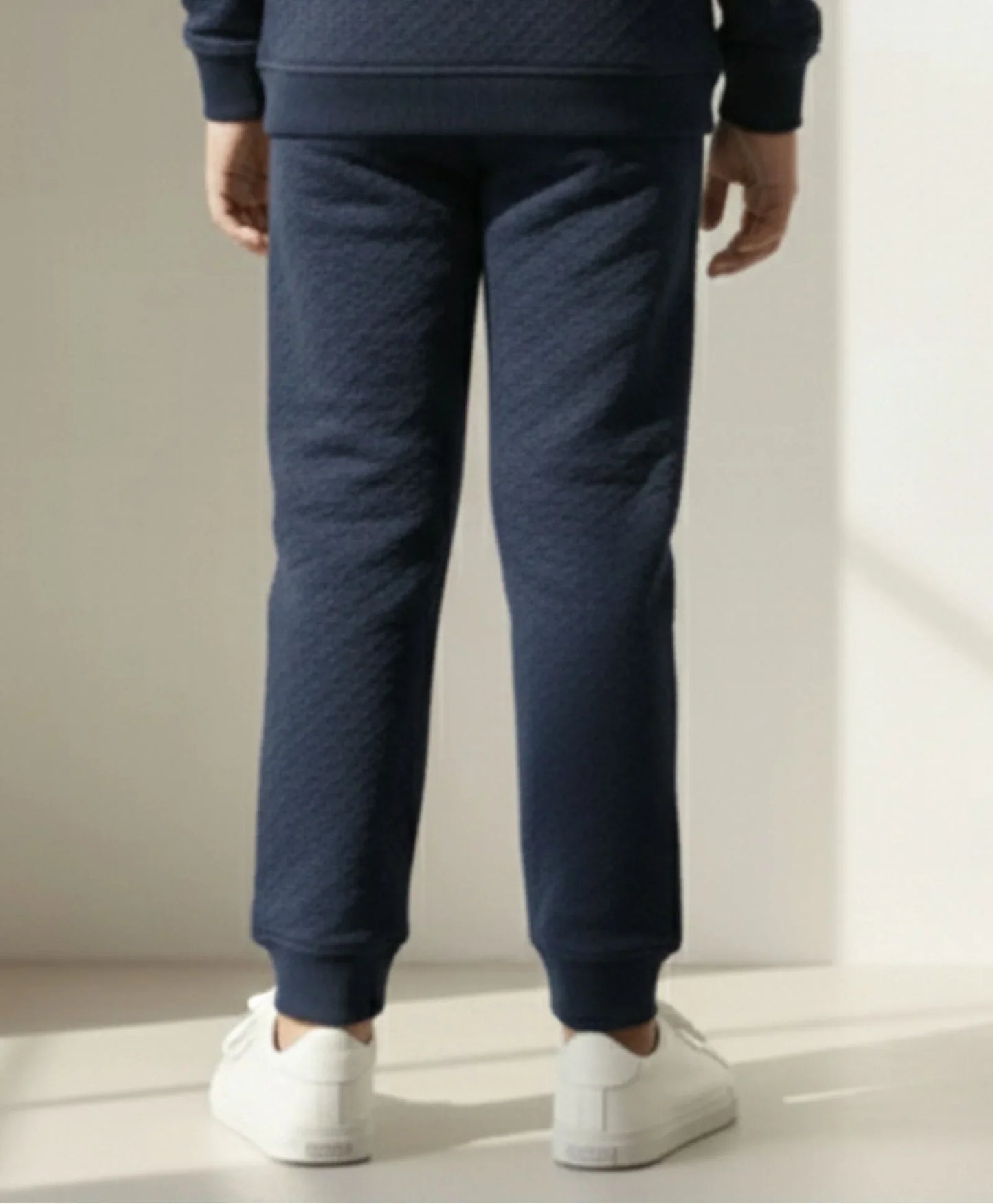 MINIMAL ESSENTIALS BOYS FLEECE JOGGER - NAVY