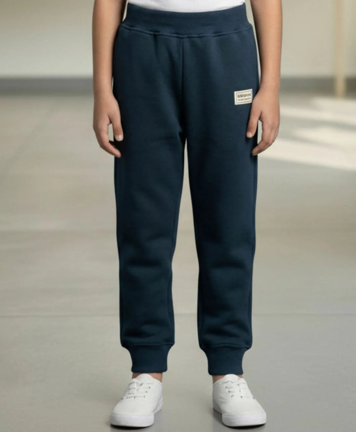 WEARABLE ESSENTIAL BOYS FLEECE JOGGER - TEAL - Anthrilo 