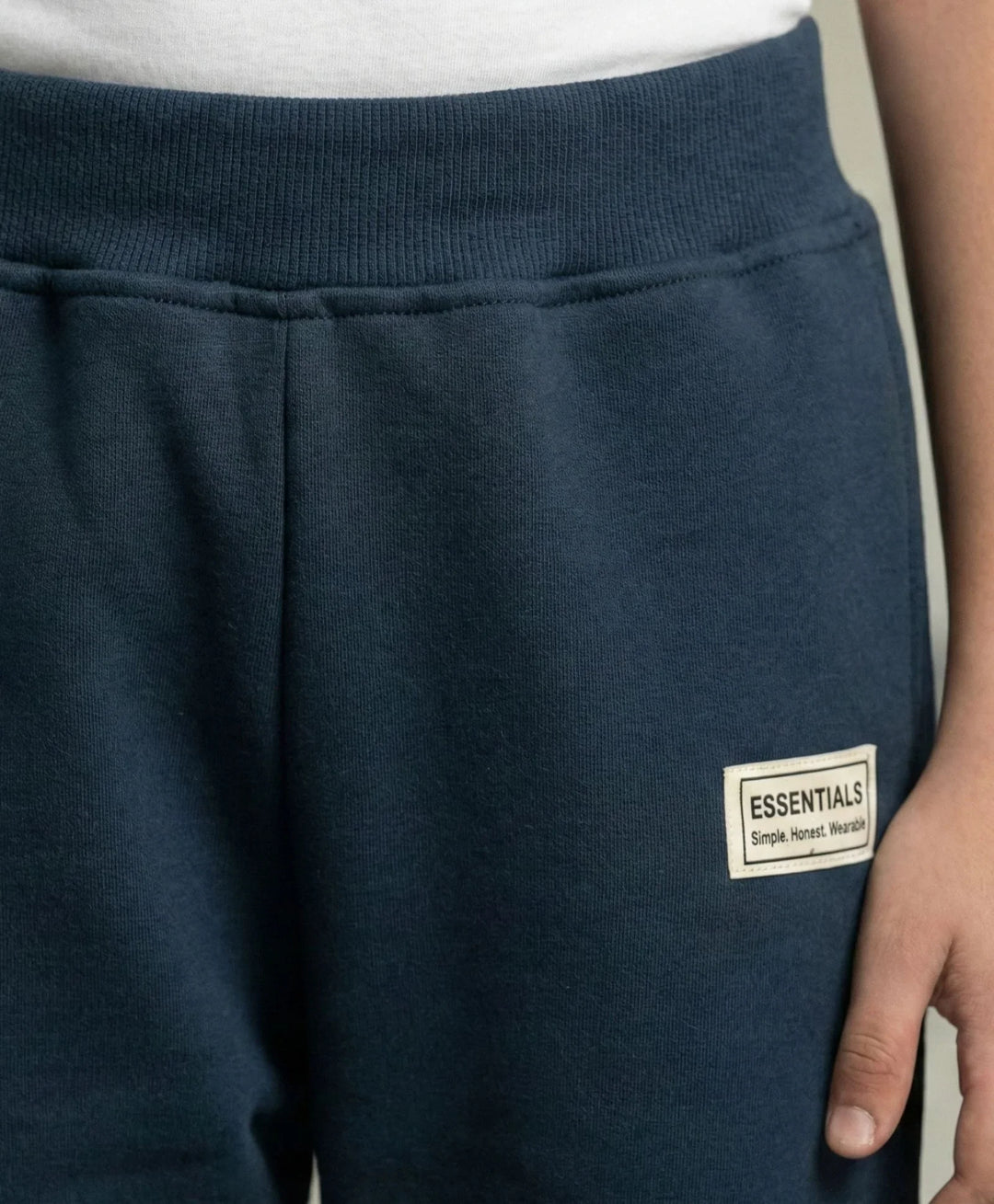 WEARABLE ESSENTIAL BOYS FLEECE JOGGER - TEAL - Anthrilo 