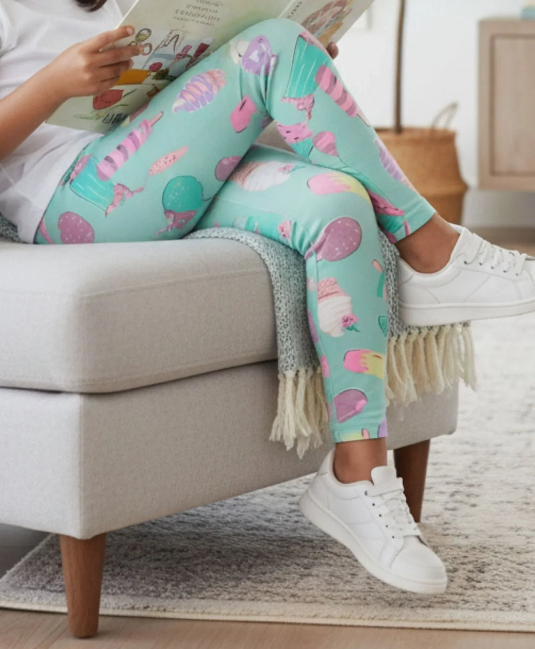 Icecream Aqua Summer Legging - Aqu