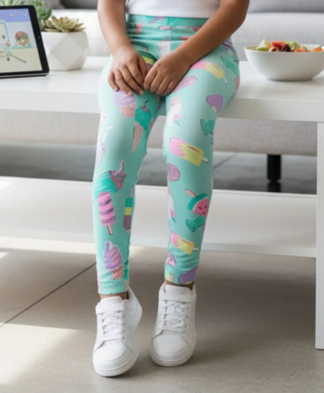 Icecream Aqua Summer Legging - Aqu