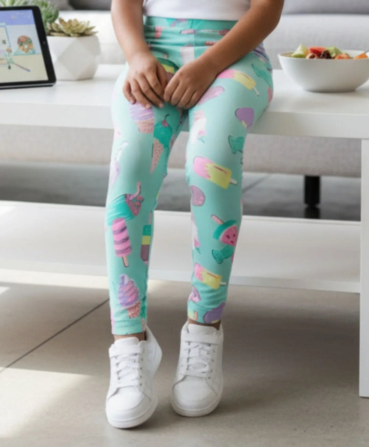 Icecream Aqua Summer Legging - Aqu