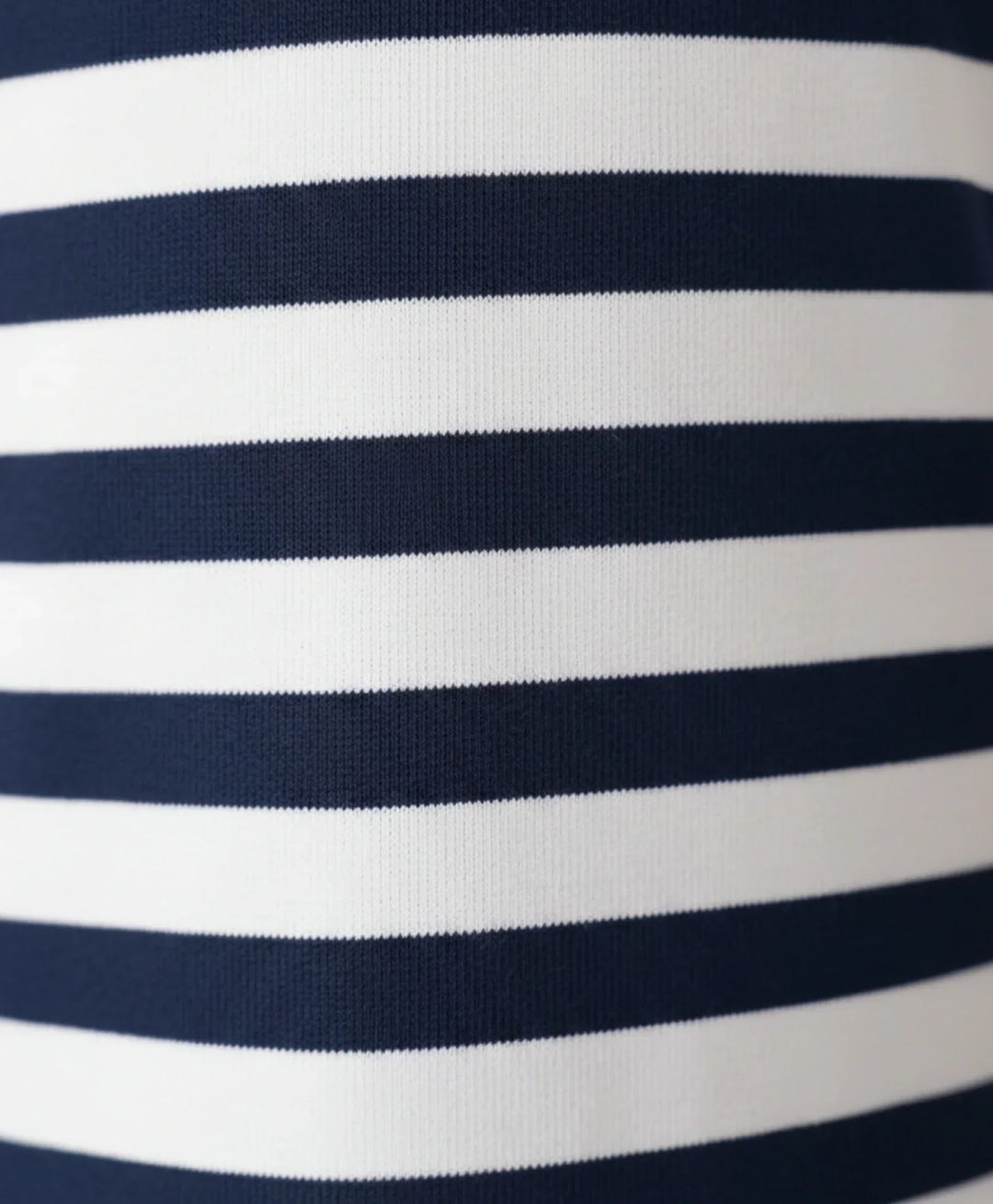 Navy White Stripe Girls Short Sleeve Pyjama Set - Navy/White