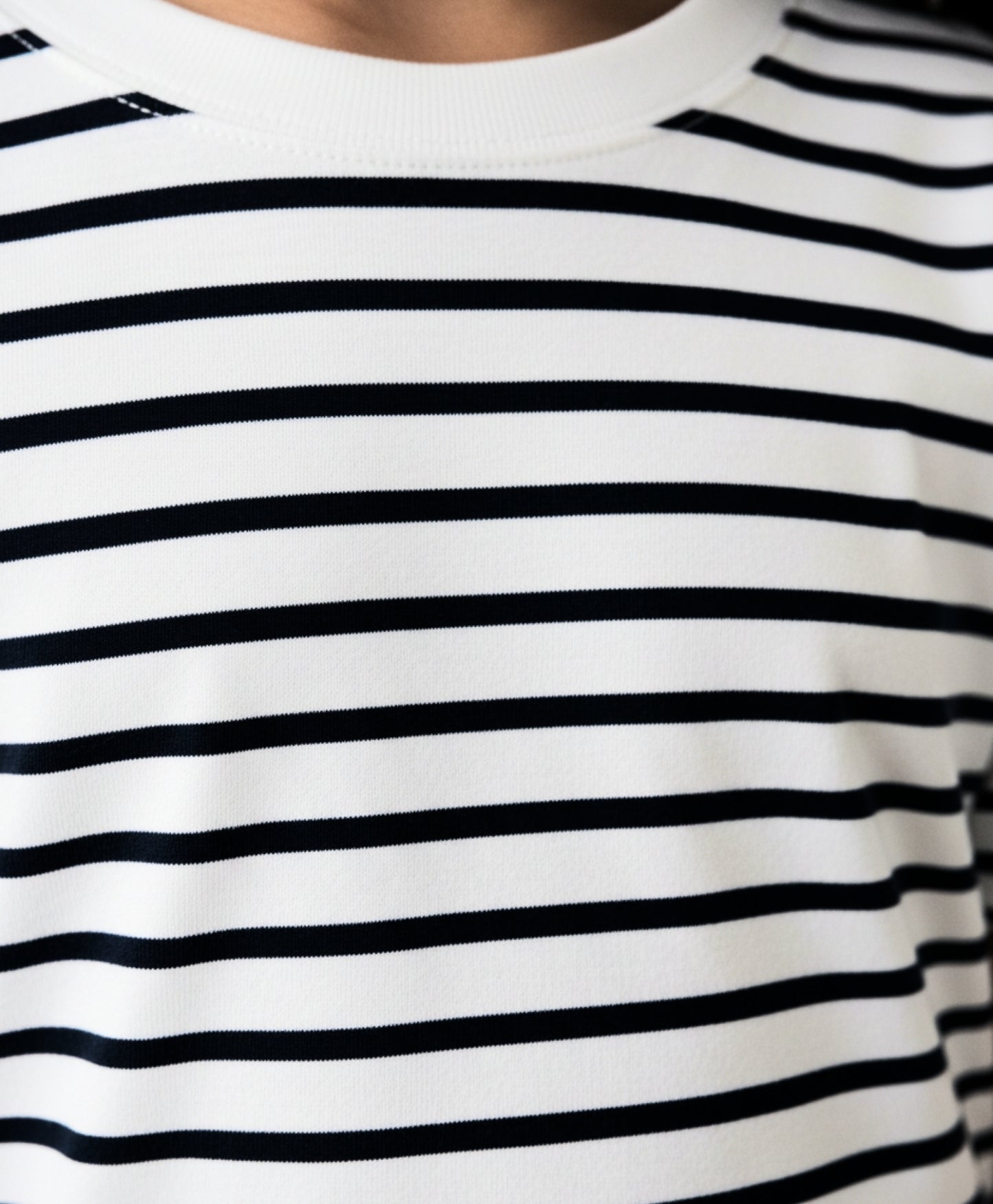 BLACK WHITE STRIPE GIRLS SLEEPWEAR SHORT SET - BLACK/WHITE