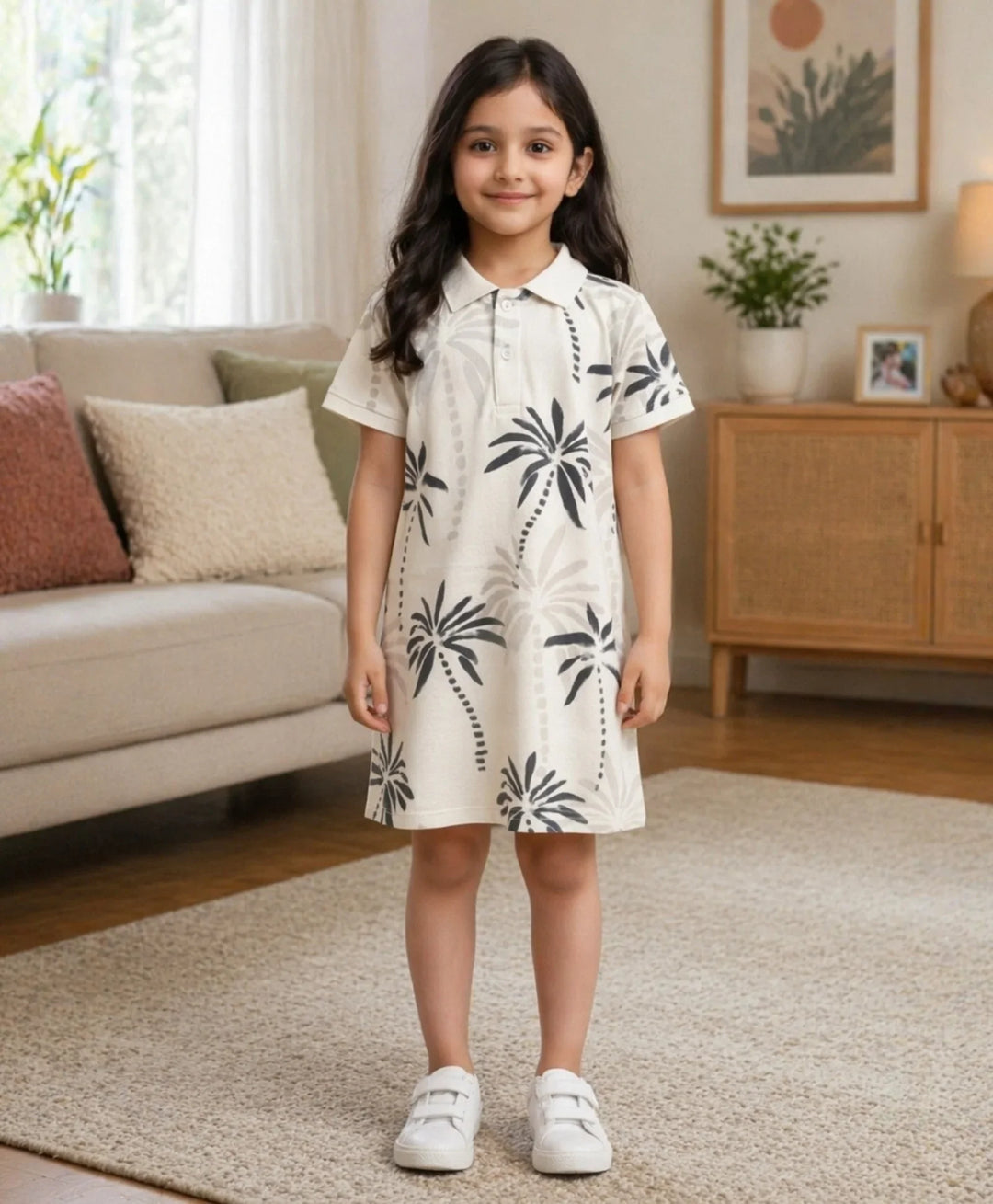 Cotton Pique Dresses for Kids