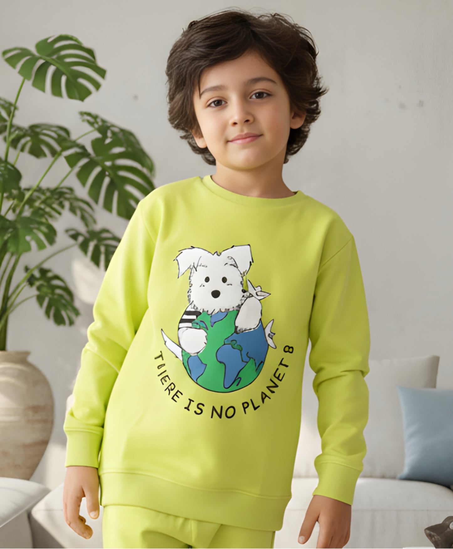 PLANET B BOYS SWEATSHIRT (FLEECE)