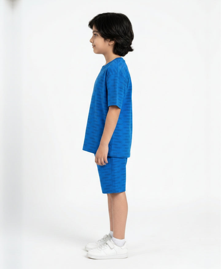 ROYAL SLEEPWEAR SHORT SET - ROYAL