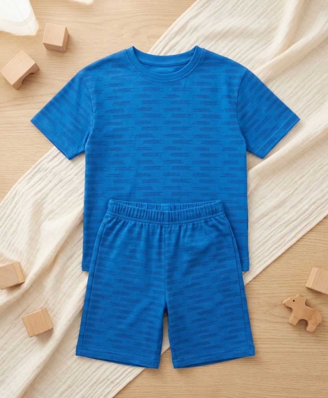 ROYAL SLEEPWEAR SHORT SET - ROYAL