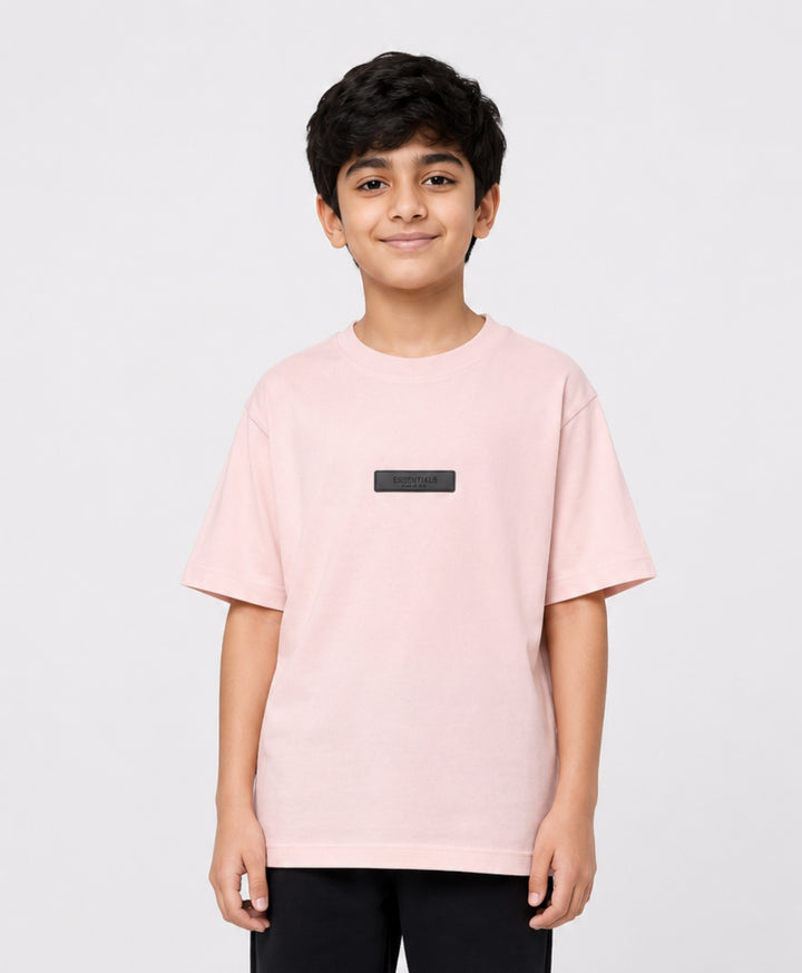 PINK SHORT SLEEVE SUMMER BOYS T-SHIRT - PINK