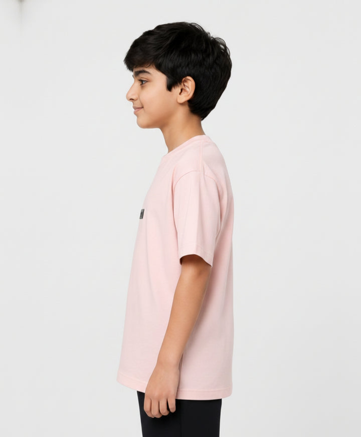 PINK SHORT SLEEVE SUMMER BOYS T-SHIRT - PINK