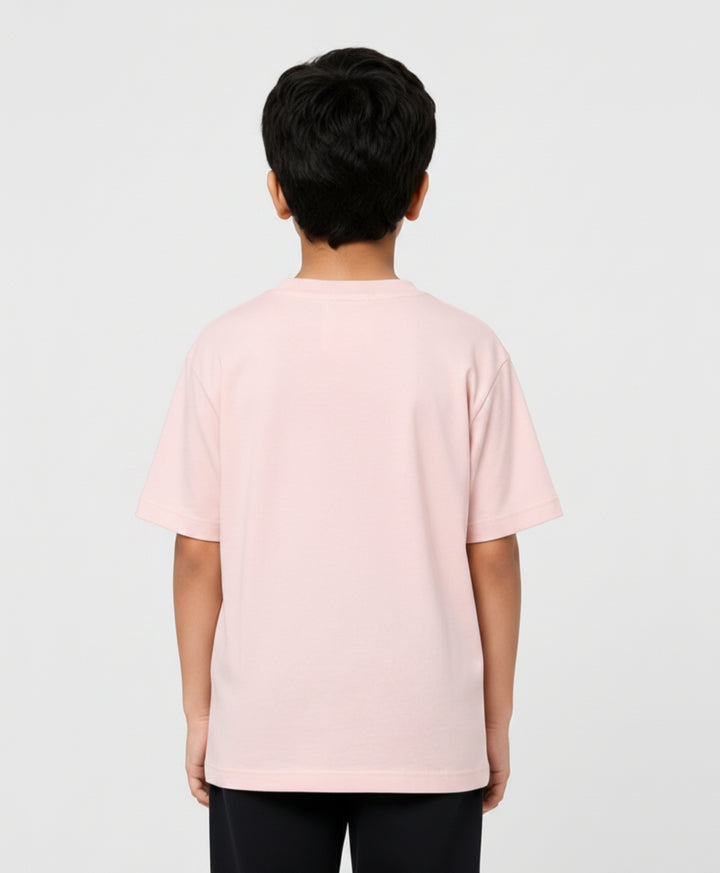 PINK SHORT SLEEVE SUMMER BOYS T-SHIRT - PINK