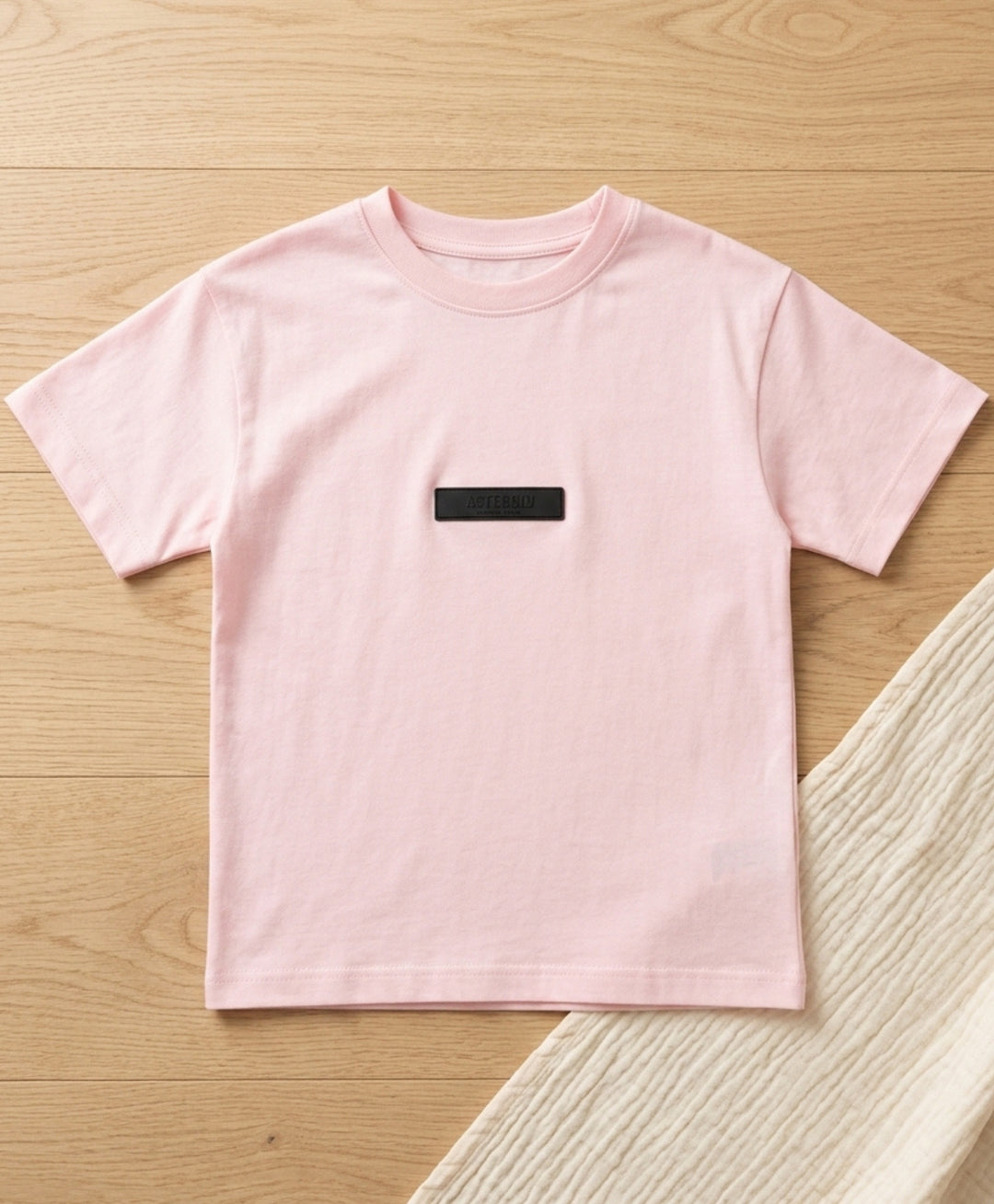 PINK SHORT SLEEVE SUMMER GIRLS T-SHIRT - PINK