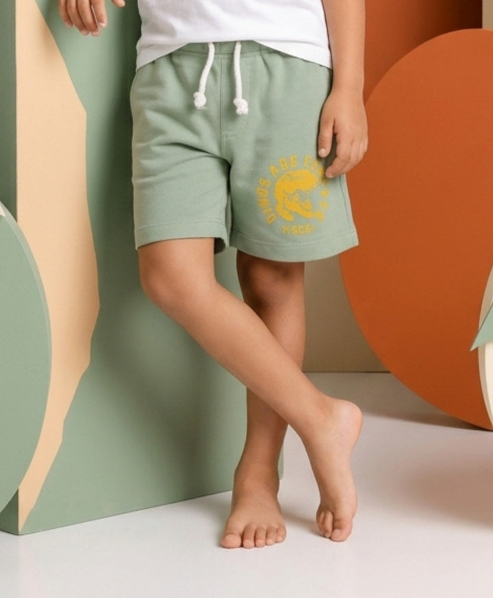Olive Green Shorts - Green