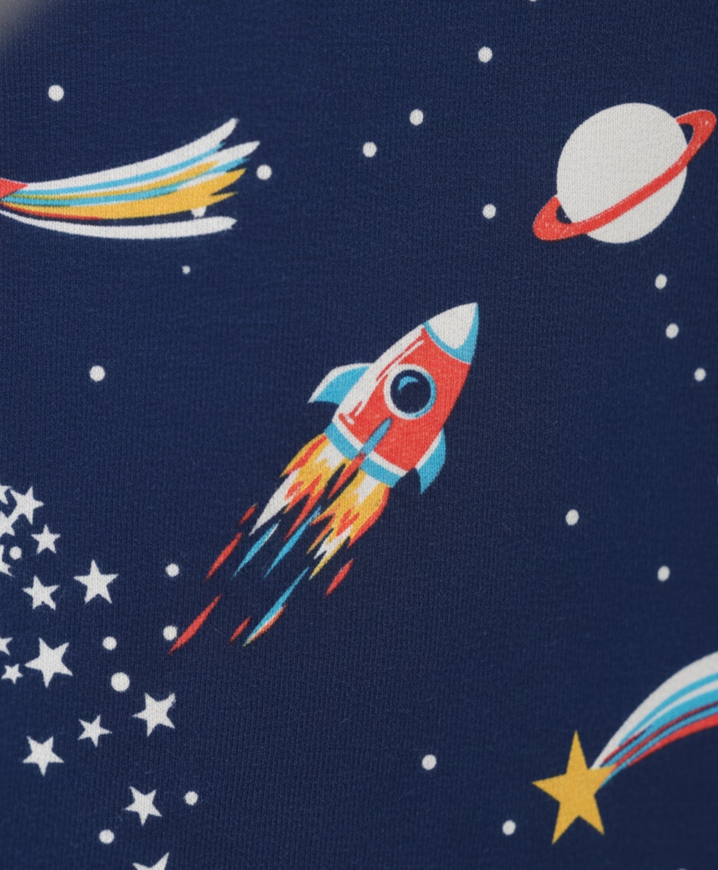 SOLAR SYSTEM DREAMS LONG SLEEVES PYJAMA SET - BLUE