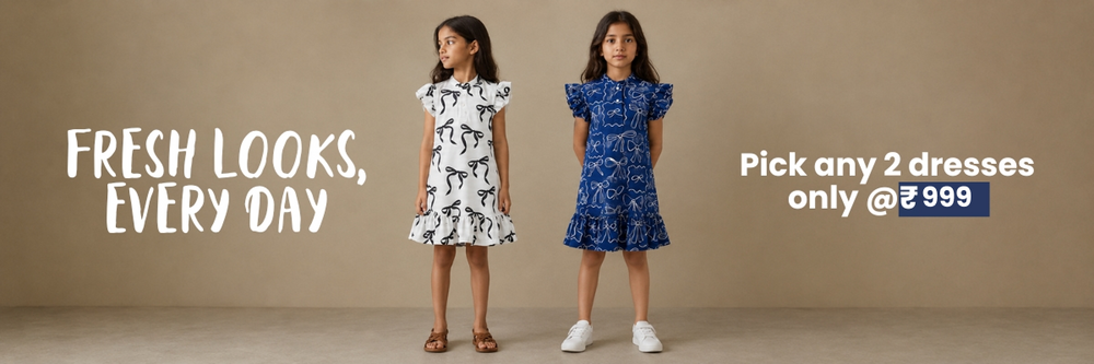 DRESSES - Any 2 for ₹999
