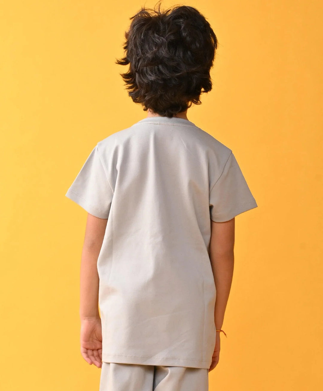 SPORTY COLLECTION SUMMER BOYS INTERLOCK BOYS T-SHIRTS - GREY - Anthrilo 