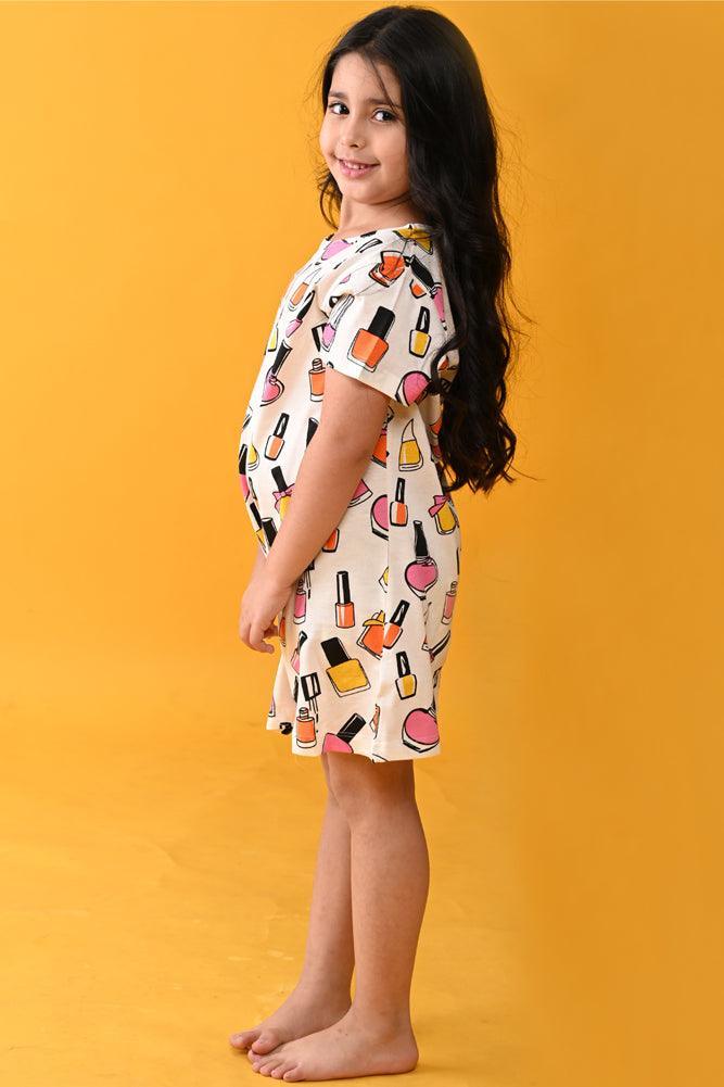 NAIL PAINT NIGHT DRESS - WHITE - Anthrilo Design House