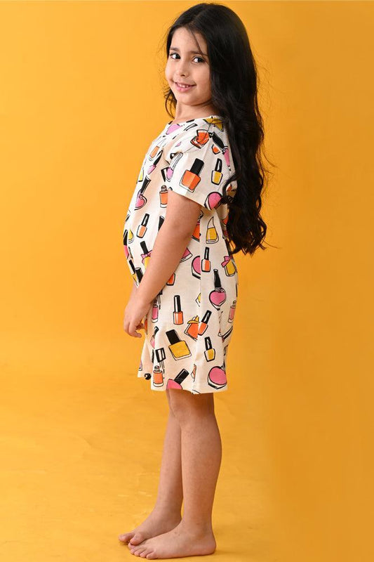 NAIL PAINT NIGHT DRESS - WHITE - Anthrilo Design House