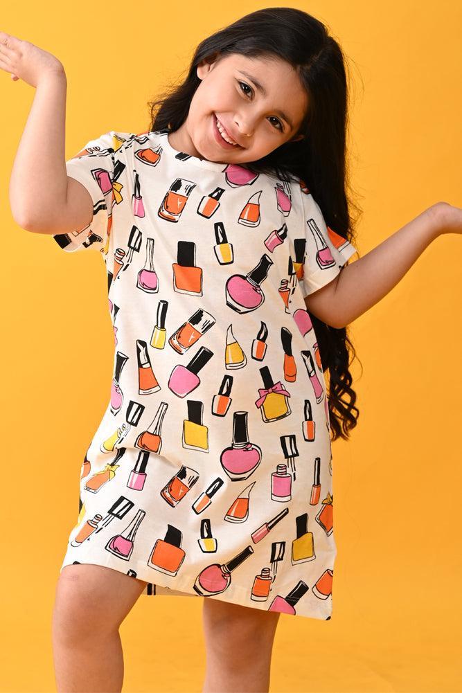 NAIL PAINT NIGHT DRESS - WHITE - Anthrilo Design House