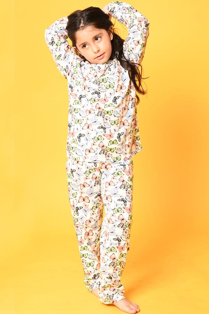 UNICORN PLANET AND BUTTERFLY FUN LONG SLEEVE PYJAMA SET (PACK OF 2) - Anthrilo India