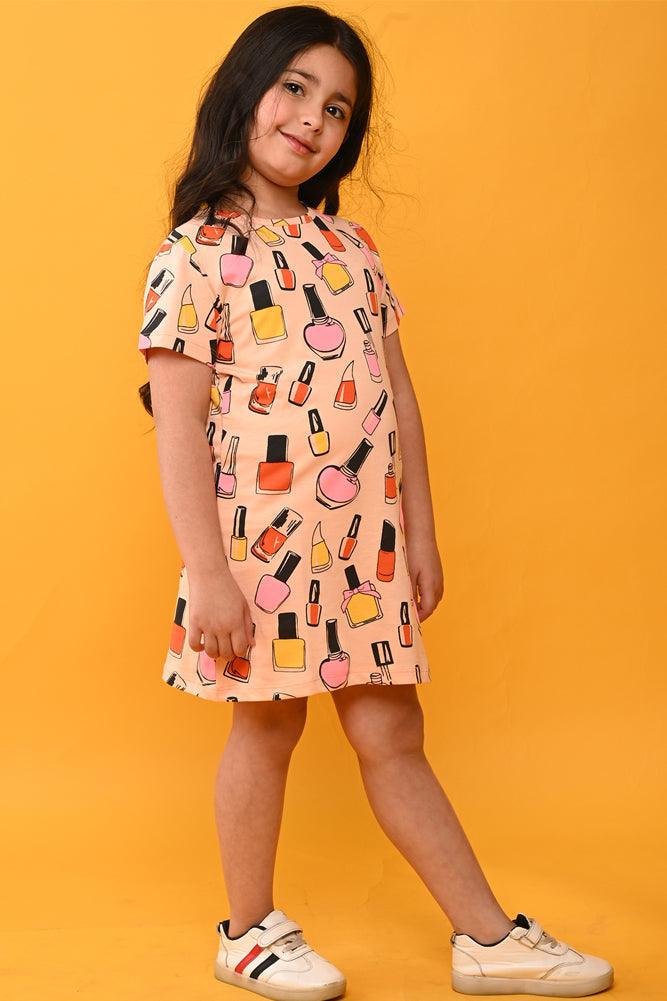 NAIL PAINT AND ICECREAM NIGHT DRESS (PACK OF 2) - Anthrilo India