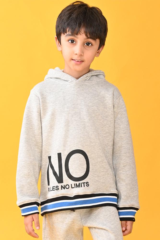 NO LIMITS HOODIE GREY JOGGER SET - GREY - Anthrilo Design House