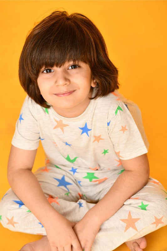 STAR BOYS PYJAMA SET - Anthrilo