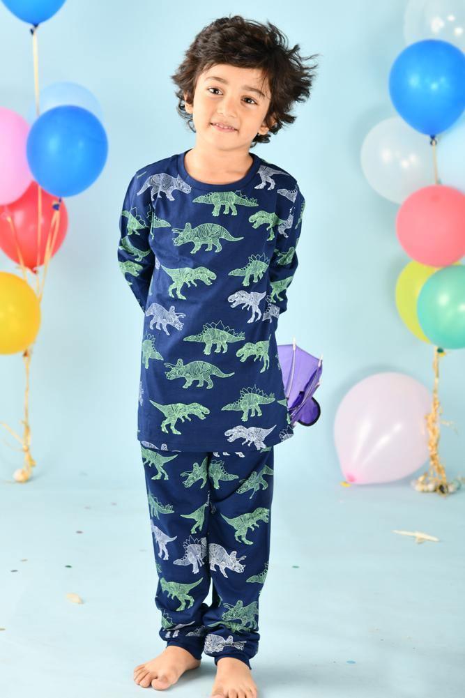 DINOSAUR BOYS PYJAMA SET - Anthrilo