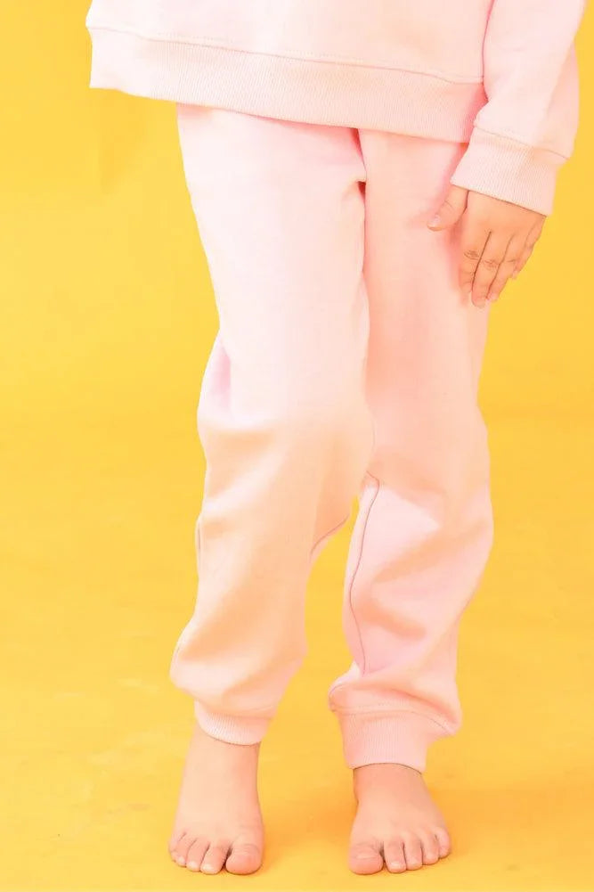 PINK FLEECE JOGGER - PINK - Anthrilo Design House