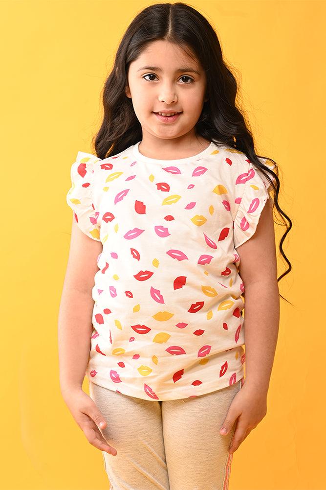 Artist print LEGGING SET FOR girls SUMMER SETS FOR girls