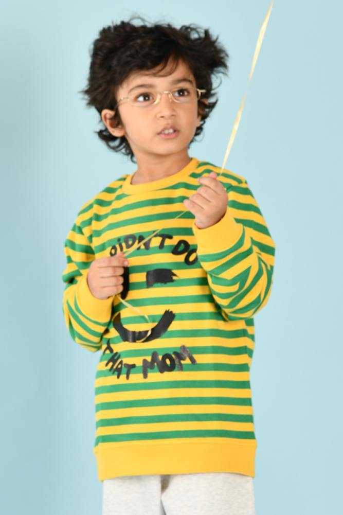 I DIDNT DO BOYS SWEATSHIRT JOGGER SET - Anthrilo