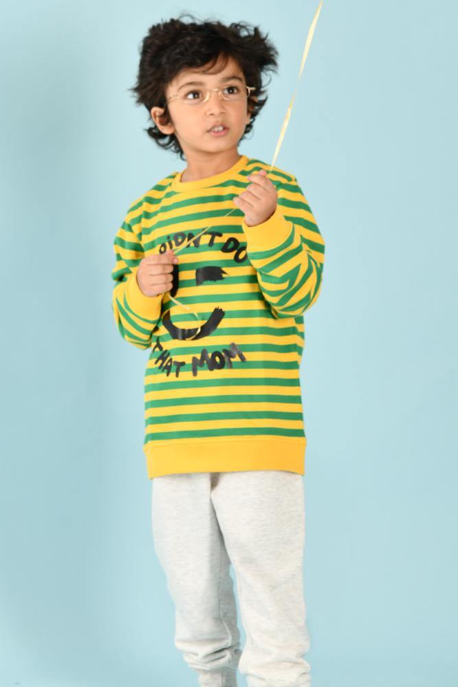 I DIDNT DO BOYS SWEATSHIRT JOGGER SET - Anthrilo