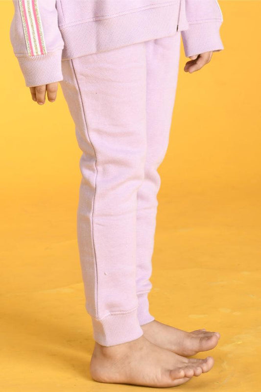LAVENDER FLEECE JOGGER - PURPLE - Anthrilo Design House