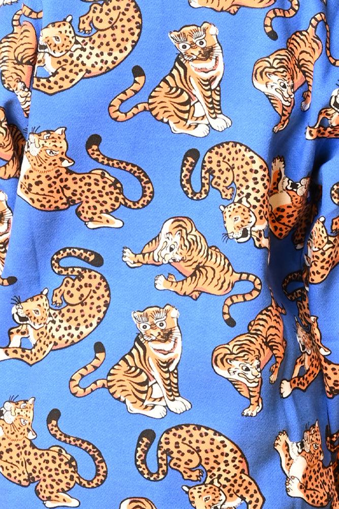 TIGER FLEECE BOYS JOGGER - BLUE - Anthrilo Design House