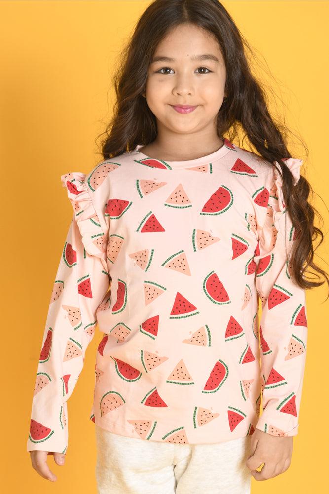 WATERMELON TSHIRT FLEECE JOGGER SET - Anthrilo Design House