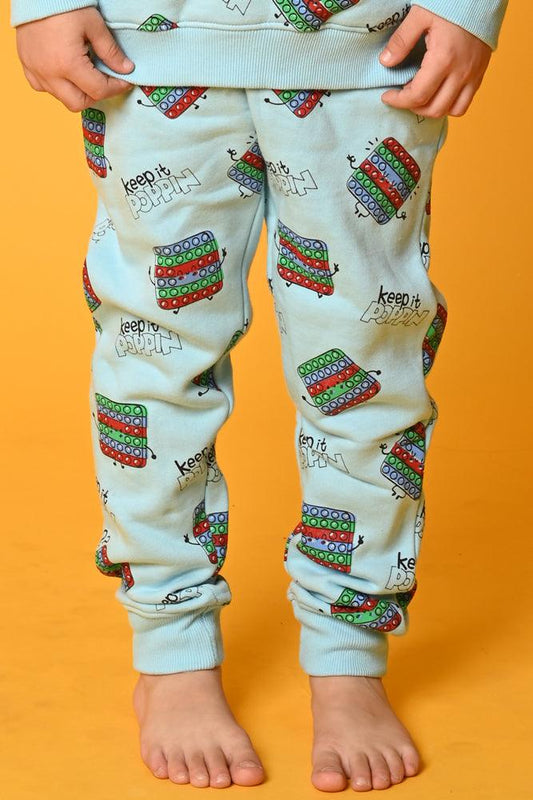 POP IT SKY BOYS JOGGER (FLEECE) - Anthrilo Design House