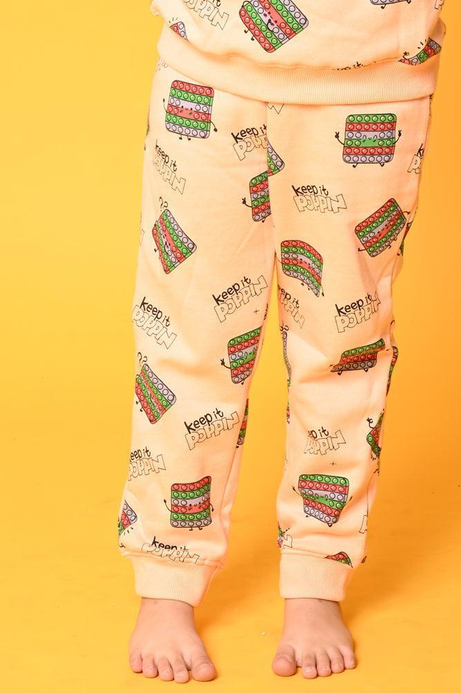 POP IT GIRLS JOGGER (FLEECE) - Anthrilo Design House