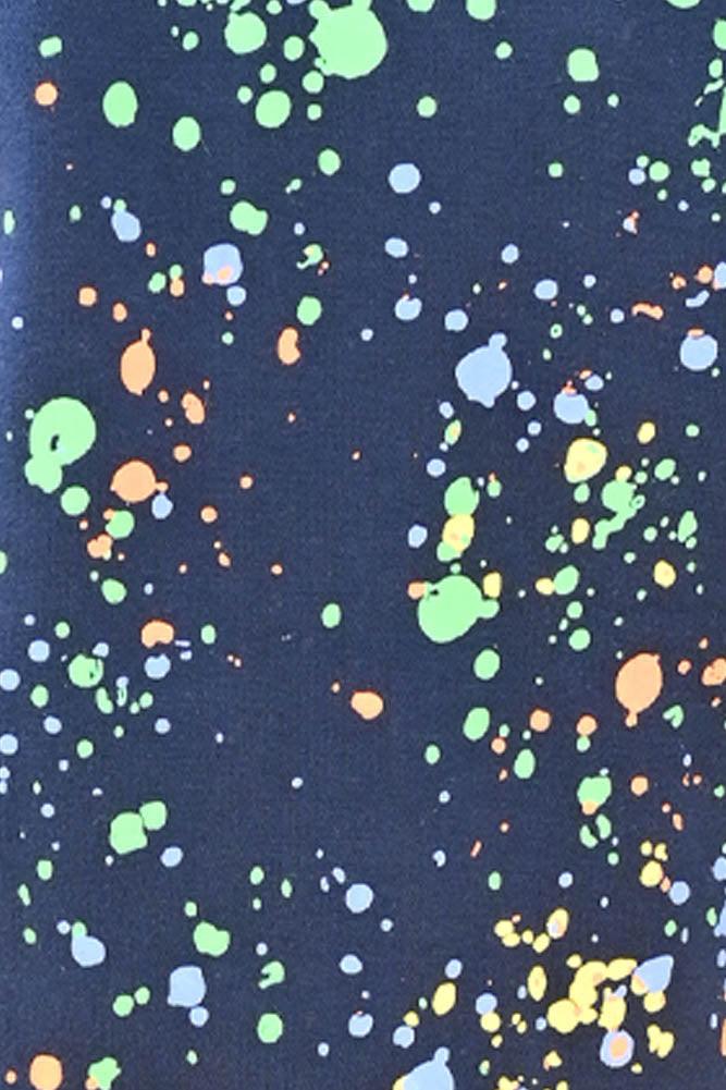 PAINT SPLAT FLEECE SWEATSHIRT - NAVY - Anthrilo Design House