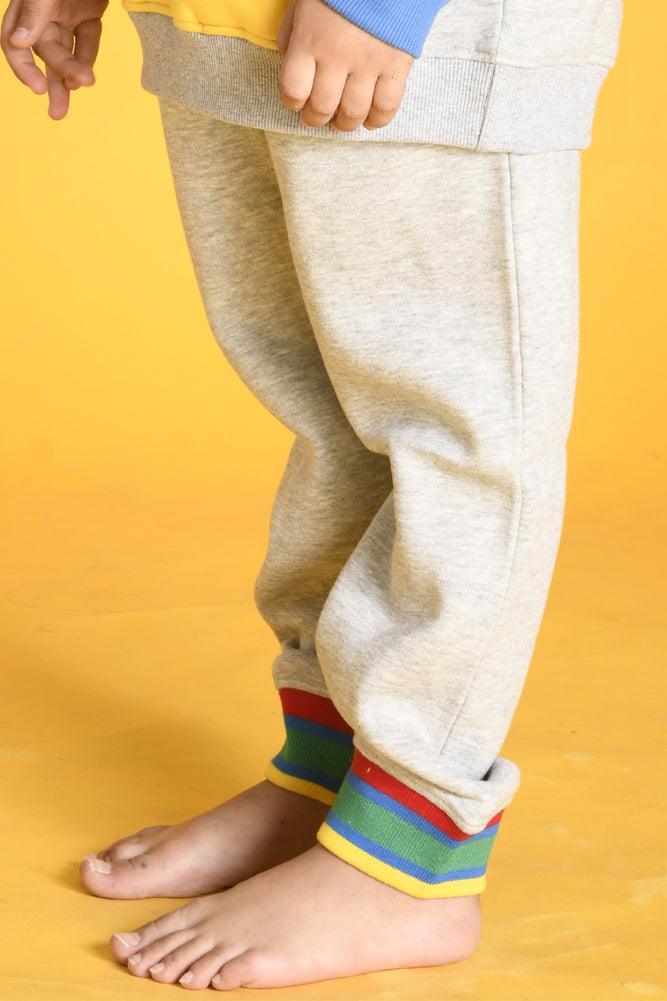 BRAZIL GREY FLEECE JOGGER - GREY - Anthrilo Design House