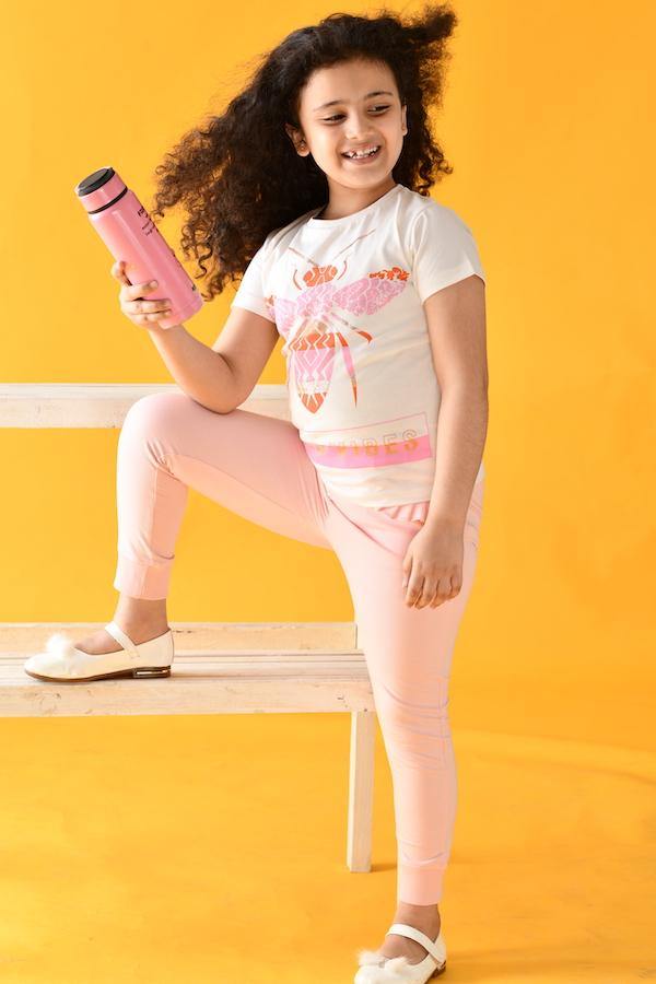 PINK  FRILL JOGGER
