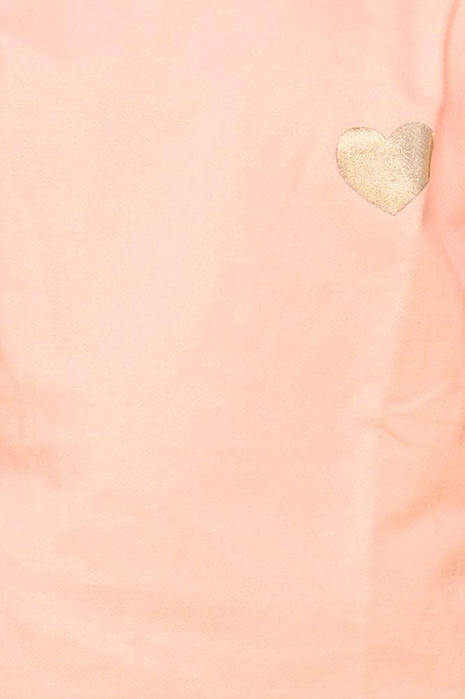 SUMMER PINK HEART TOP - PINK - Anthrilo India