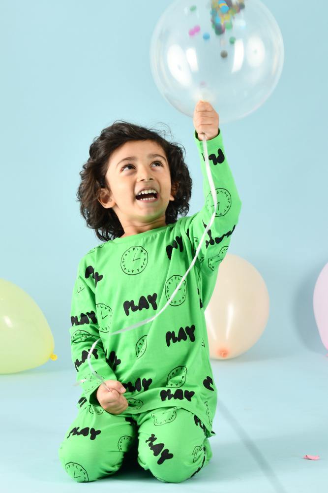 PLAY BOYS PYJAMA SET - Anthrilo
