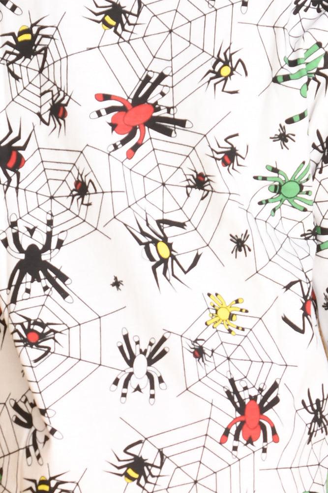 SPIDER LONG SLEEVES T-SHIRT - WHITE - Anthrilo Design House