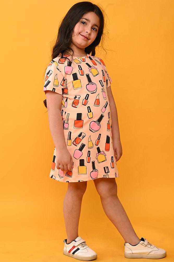 NAIL PAINT PEACH NIGHT DRESS - PEACH - Anthrilo India