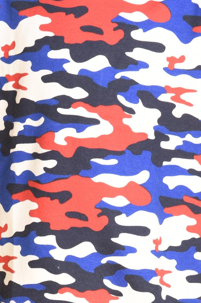 CAMOUFLAGE FLEECE BOYS JOGGER - WHITE - Anthrilo Design House